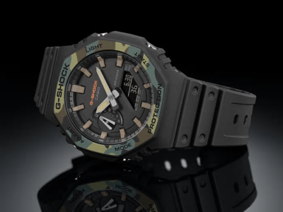 CasiOak ga-2100su-1aer G-Shock Utility Military