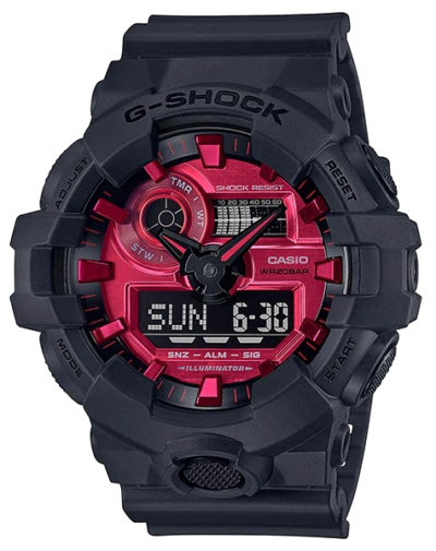 GA-700AR-1AER G-Shock Red Adrenalin