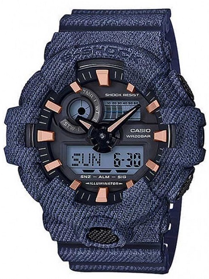 GA-700DE-2AER Reloj Casio G-Shock Denim GA-700DE-2AER