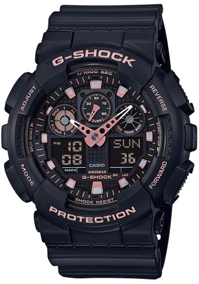 Reloj Casio G-Shock Black & Gold GA-100GBX-1A4ER