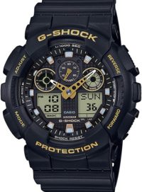Reloj Casio G-Shock Black & Gold GA-100GBX-1A9ER