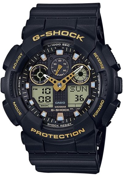 Reloj Casio G-Shock Black & Gold GA-100GBX-1A9ER