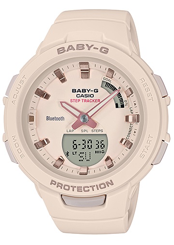 BSA-B100-4A1ER G-SQUAD BLE STEP TRACKER BABY-G BSA-B100-4A1ER