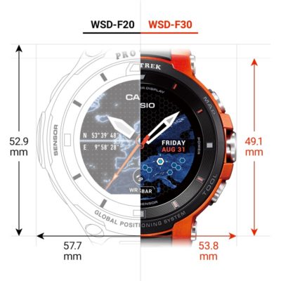 Reloj Casio Pro-Trek Smart WSD-F30