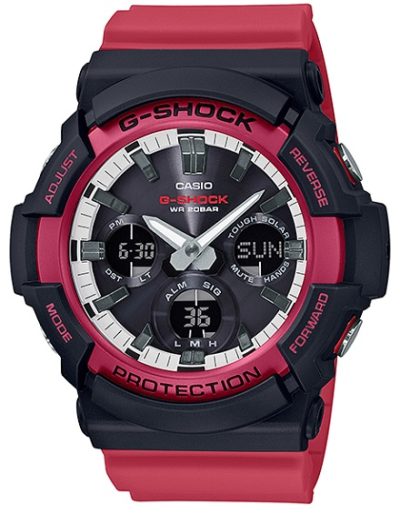 Reloj Casio G-Shock Black & Red GAW-100RB-1AER