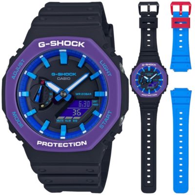 GA-2100THS-1AER G-Shock Carbono