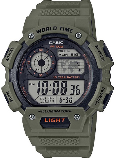 AE-1400WH-3AVEF Reloj Casio Collection