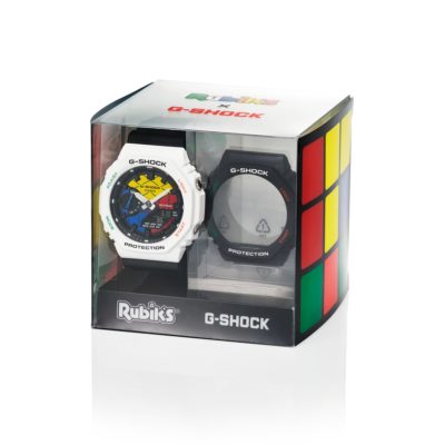 GAE-2100RC-1AER Rubik's Cube & G-Shock