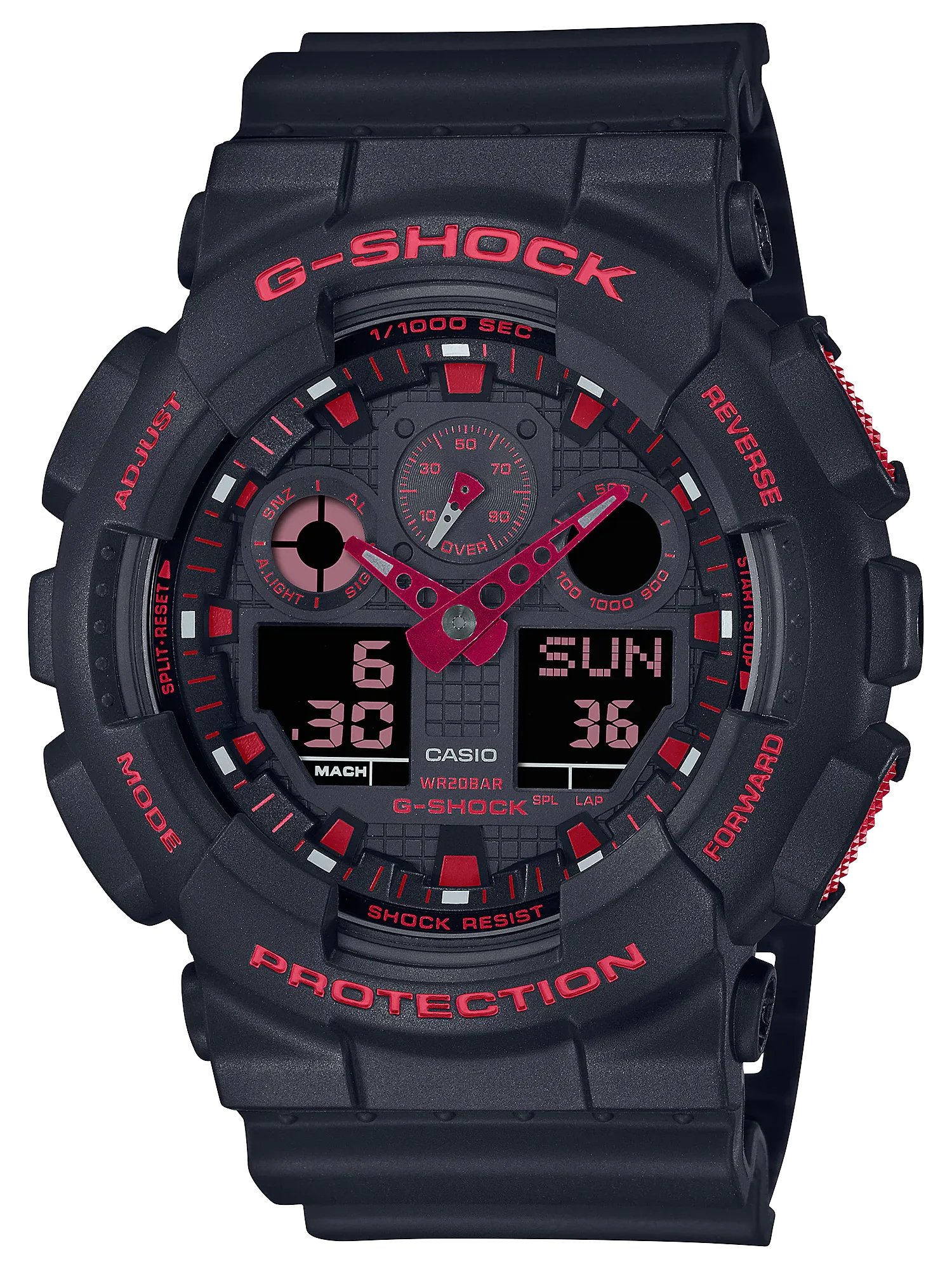 G-Shock GA-100BNR-1AER Ignite Red G-Shock GA-100BNR-1AER Ignite Red