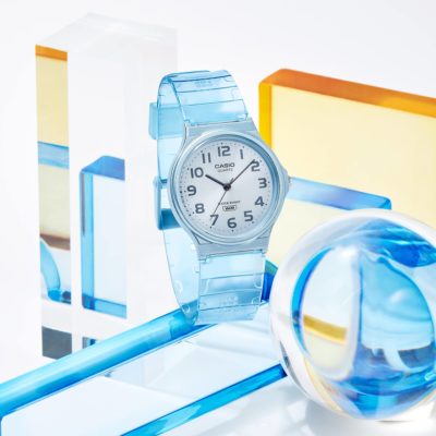 Reloj Casio Transparente MQ-24S-2BEF