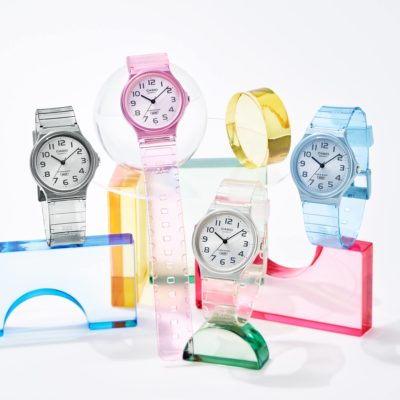 Reloj Casio Transparente MQ-24S-