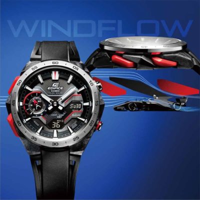 Reloj Casio Edifice Suspensione Windflow ECB-2200P-1AEF