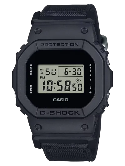 Reloj Casio DW-5600BCE-1ER UTILITY BLACK CORDURA