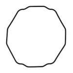 10561947 Back Seal GPR-B1000-1ER, GPR-B1000-1BER, GPR-B1000TF-1ER, GPR-B1000TLC-1DR