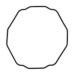 10561947 Back Seal GPR-B1000-1ER, GPR-B1000-1BER, GPR-B1000TF-1ER, GPR-B1000TLC-1DR