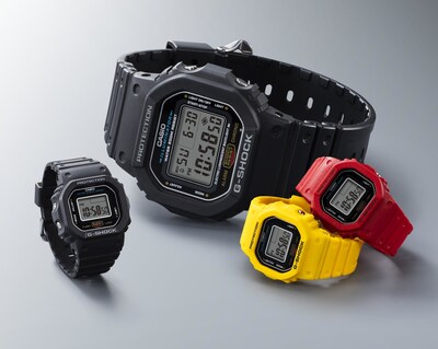 Reloj-anillo G-SHOCK DWN5600 comparado con el DW-5600 original