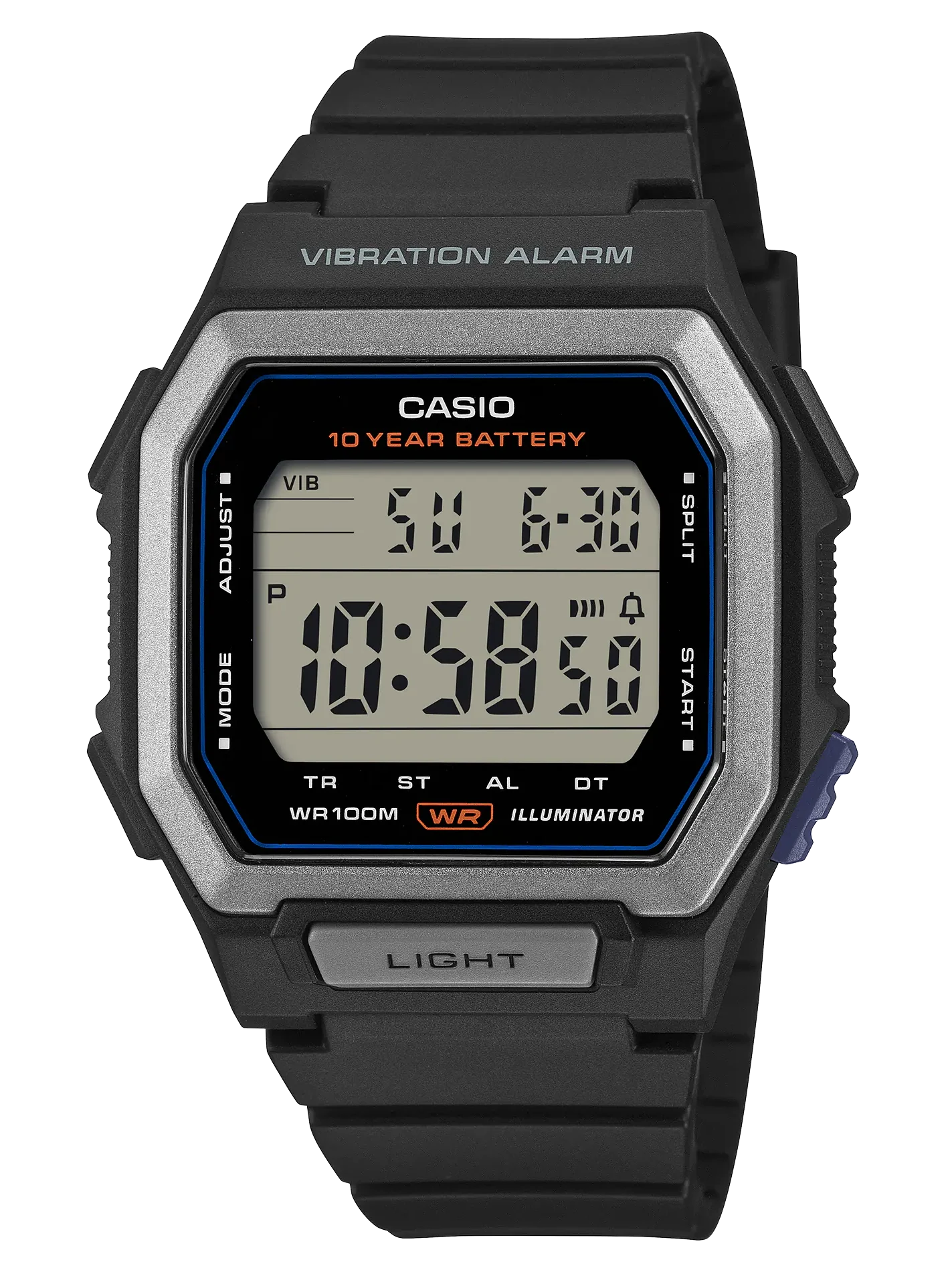 W-738H-1AVEF Reloj Casio W-738H-1AVEF con alarma por vibración